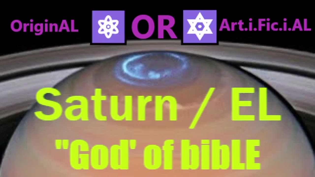 Important! Saturn EL Original or AI Artificial Intelligence