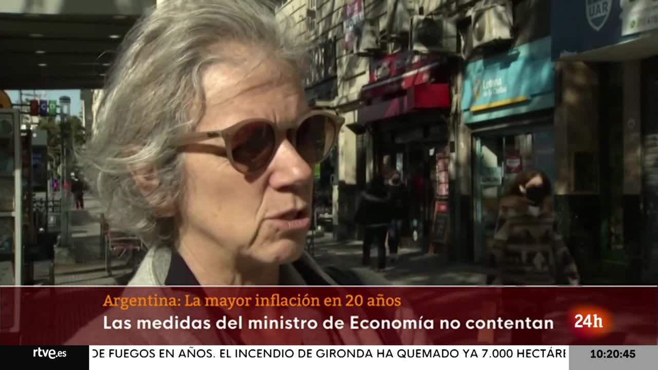 ARGENTINA: La INFLACIÓN sufre su mayor SUBIDA en los últimos 20 AÑOS | RTVE Noticias