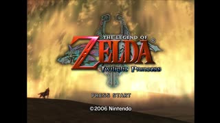 The Legend of Zelda: Twilight Princess (Nintendo Gamecube): Intro & Title Screen 1080p