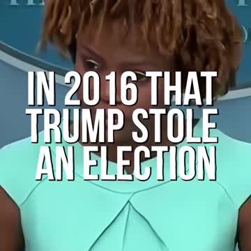 Pierre, You Tweeted In 2016 That Trump Stole An Election