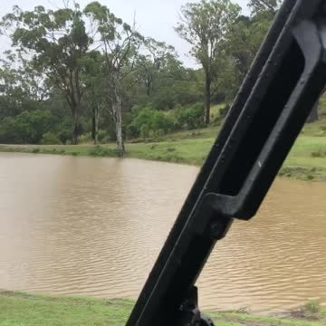 The dam is overflowing!