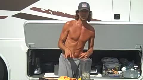 EASY DESSERT RECIPES ❤ FRESH PEACHES AND CREAM! ❤ RAW FOOD RECIPES - Aug 9th 2009