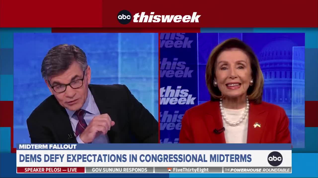 Pelosi brags Democrats defied history and pundits with midterms success