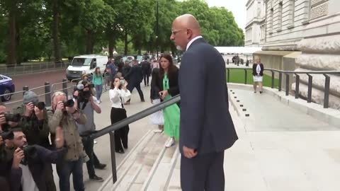 Britain's new finance minister arrives at Treasury for first time AFP