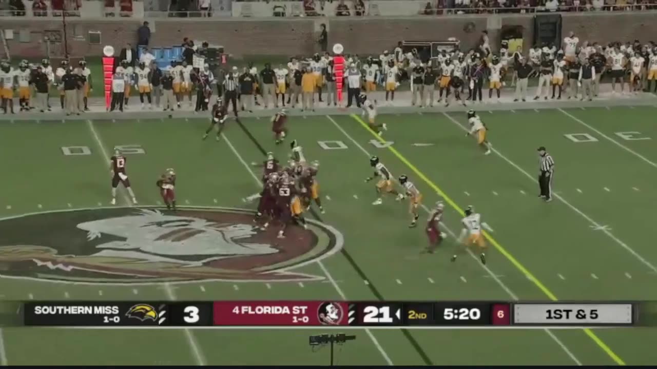 #4 Florida State vs Southern Miss Highlights | College Football Week 2 | 2023 College Football