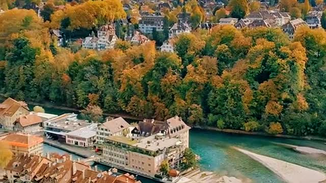 City panorama of Bern🇨🇭 🏙️🏡