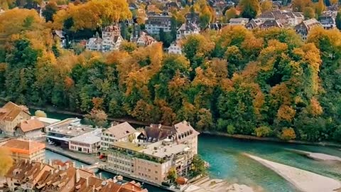 City panorama of Bern🇨🇭 🏙️🏡