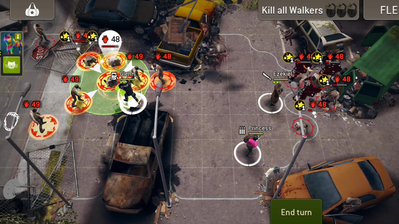 The Walking Dead No Man's Land Car Crash Level 50