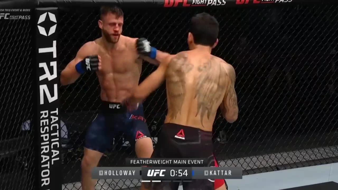 Max Holloway vs Calvin Kattar | FREE FIGHT | UFC Kansas City 🌆