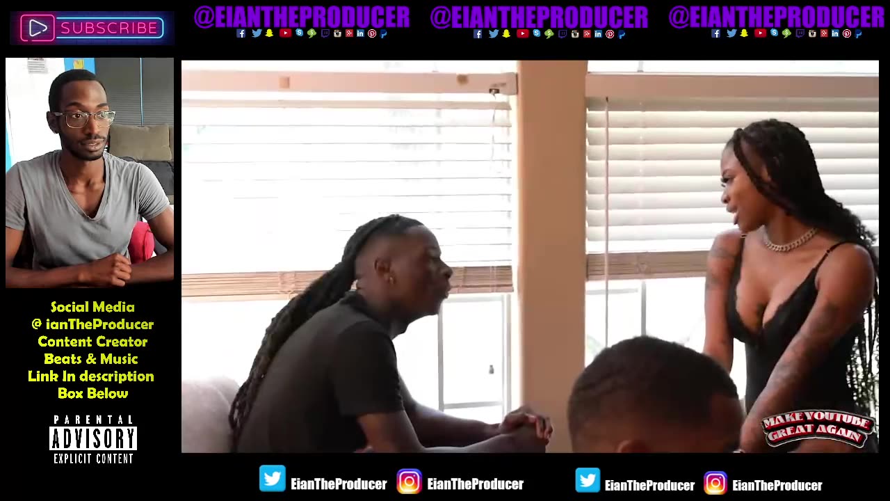 Its KiannaJay A New Girl Joined The House And Took Someone Else Man reaction