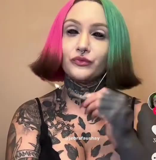 The woman who tattooed her eyeballs black, cannot understand why she can’t find a job.