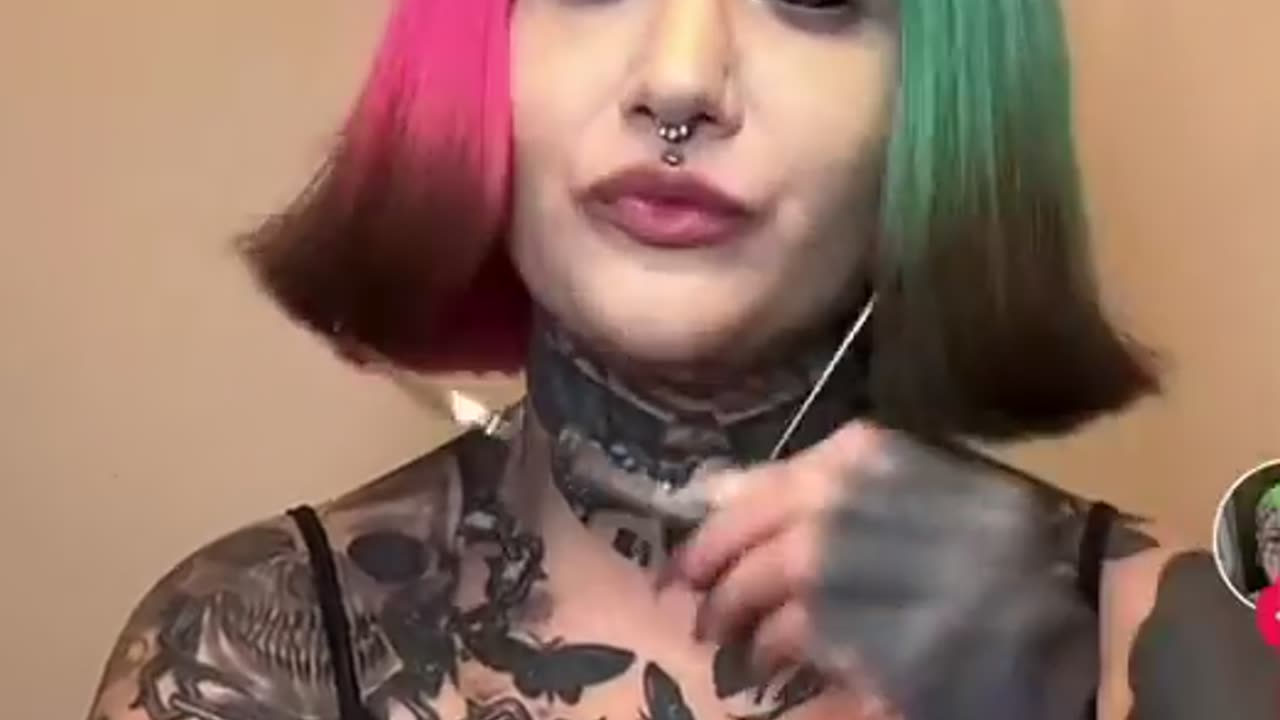 The woman who tattooed her eyeballs black, cannot understand why she can’t find a job.