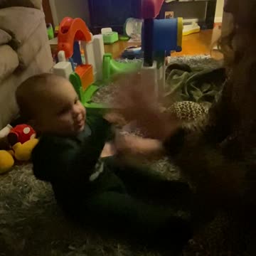 When she hits her foot. 🤣