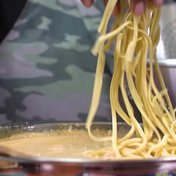 Creamy Shrimp Pasta #Shorts