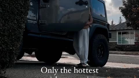 Only the hottest girls go out in