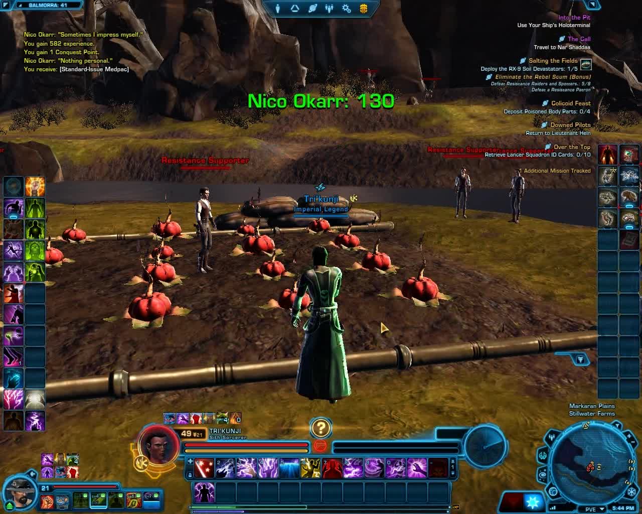 SWTOR – Sith Inquisitor - Balmorra – Fury