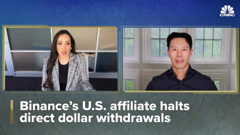 Crypto World : Binance’s U.S. affiliate cuts off USD withdrawals.