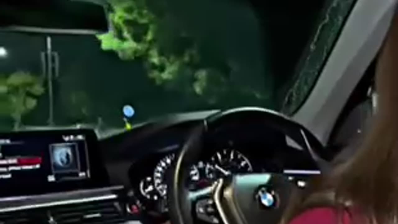 Comparison of driving boys and girls with BMW❤️😂