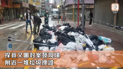 【on.cc東網】旺角情侶闖賭檔追債 男被斬死 女捱拳暈倒