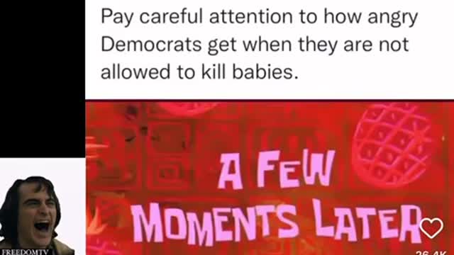 Flying angry libtard heads