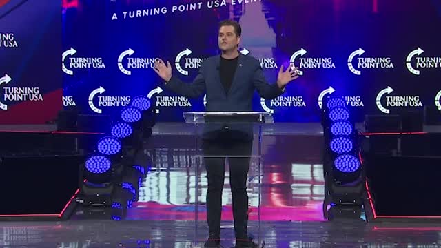 Less Fortitude, More Attitude: Matt Gaetz at TPUSA's AmericaFest 2021 (FULL SPEECH)