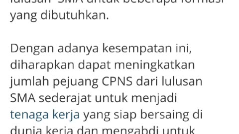 Dibuka, Berikut Daftar 8 Instansi untuk Pelamar Lulusan SMA dan SMK