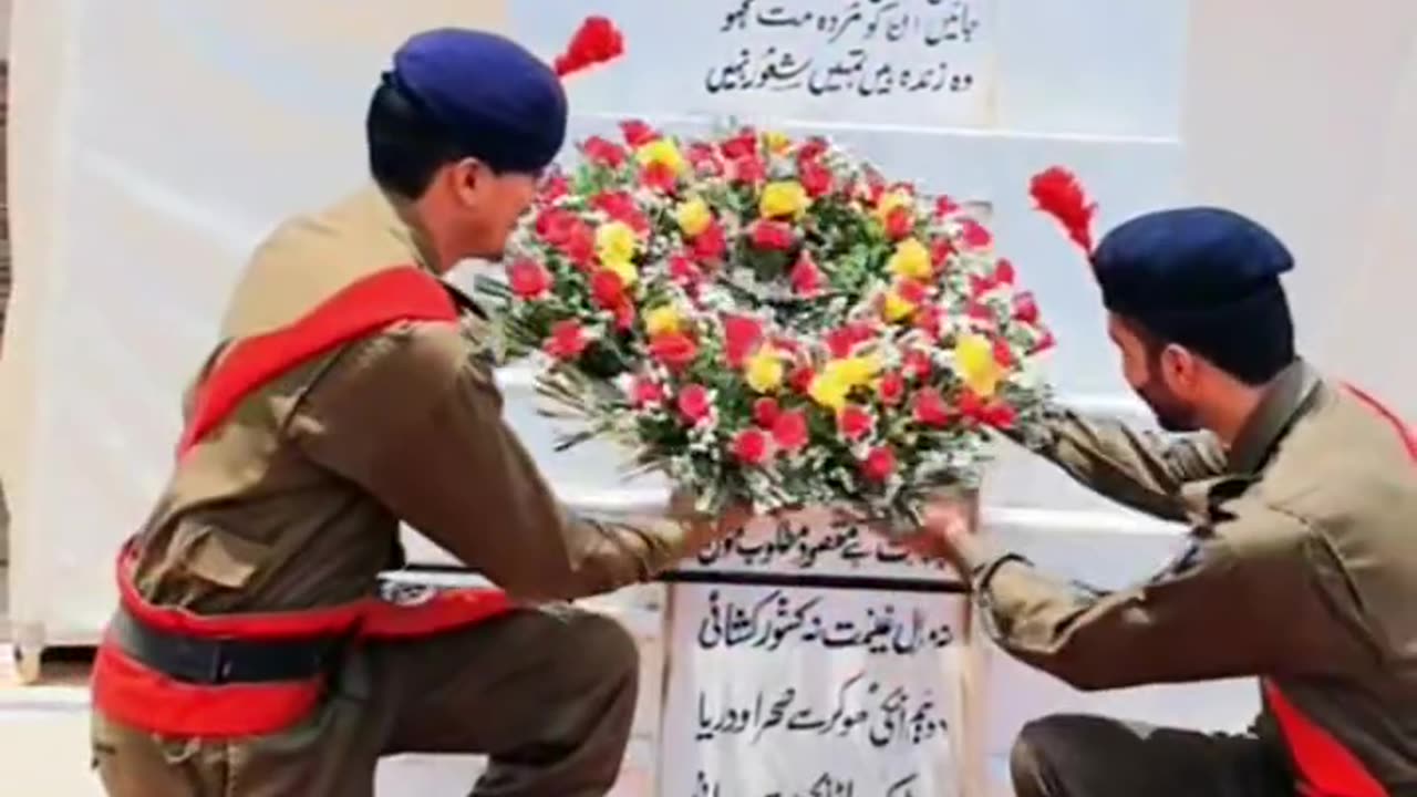 Police prade on martyred Day