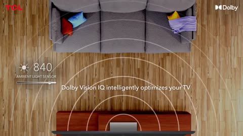 TCL Mini LED 4K TV - C835 in Dolby Vision IQ and Dolby Atmos