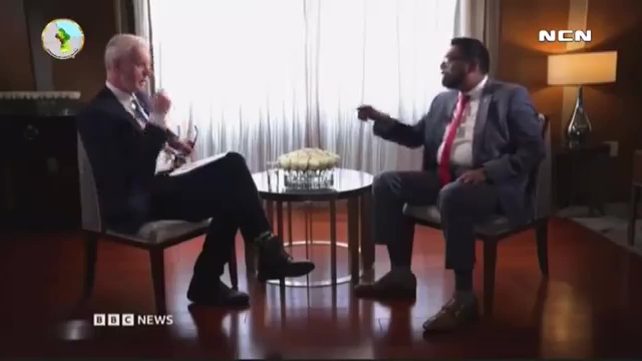Guyana’s President Scolds BBC Presenter for Climate Change Lecture