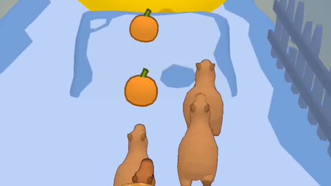 Burger Capybara Running 😹😹 Funny Game Video part 6