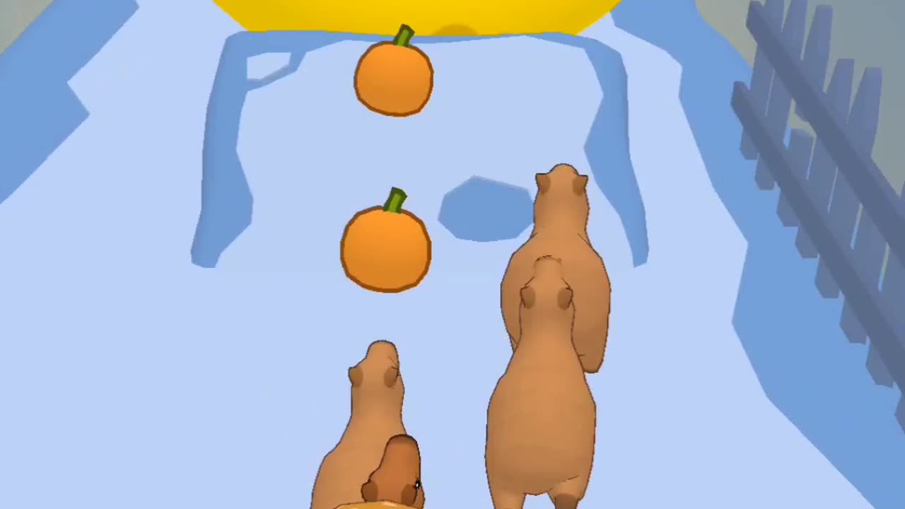 Burger Capybara Running 😹😹 Funny Game Video part 6