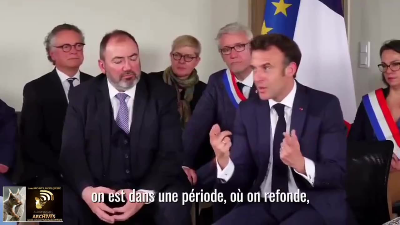 ▶ EXTRAITS-RQ (4 fév 24) : MACRON - Plus dur de le réinventer quand tout n’a pas été détruit...