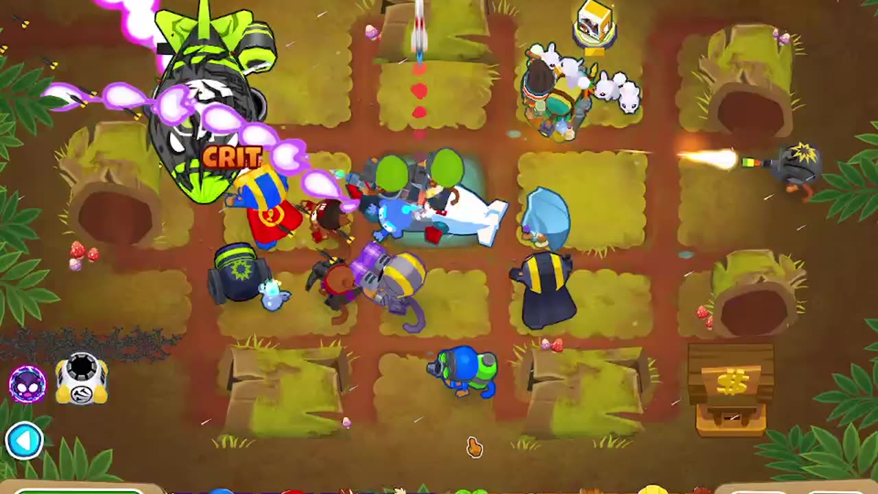 BTD6 logs map on medium