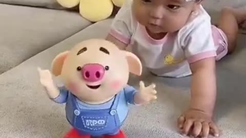 Funny Toy Playing Baby 😁