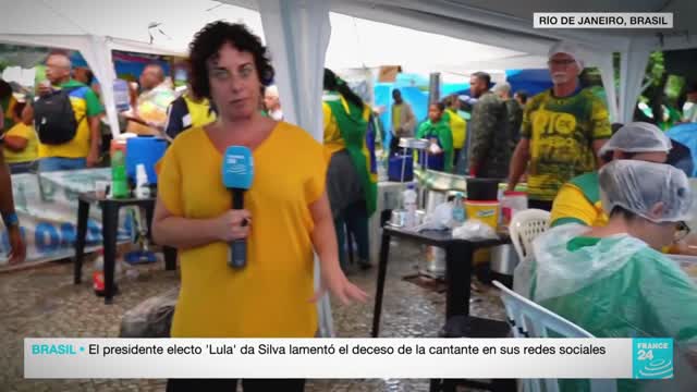 Informe desde Río: persisten en Brasil las protestas de los simpatizantes de Bolsonaro