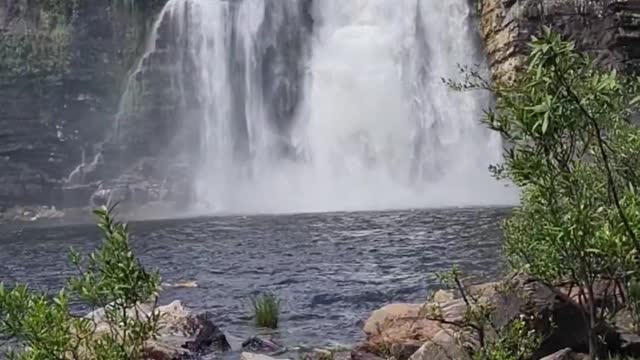 Cachoeira do Garimpão 💦 Salto 80m Patrimônio