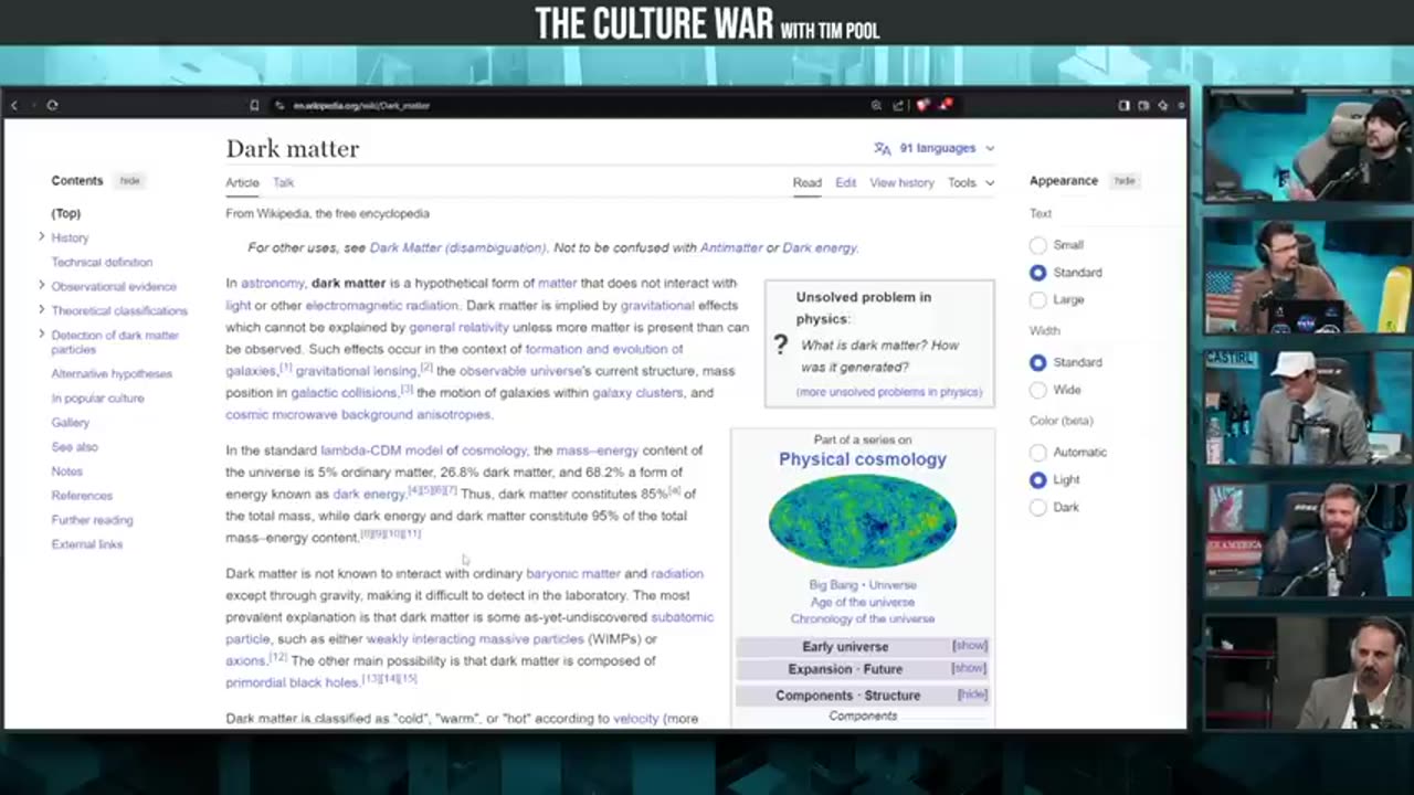 Outer Space Is FILLED With A Mysterious Ether, It's NOT Empty Says Dr. Robert Sungenis