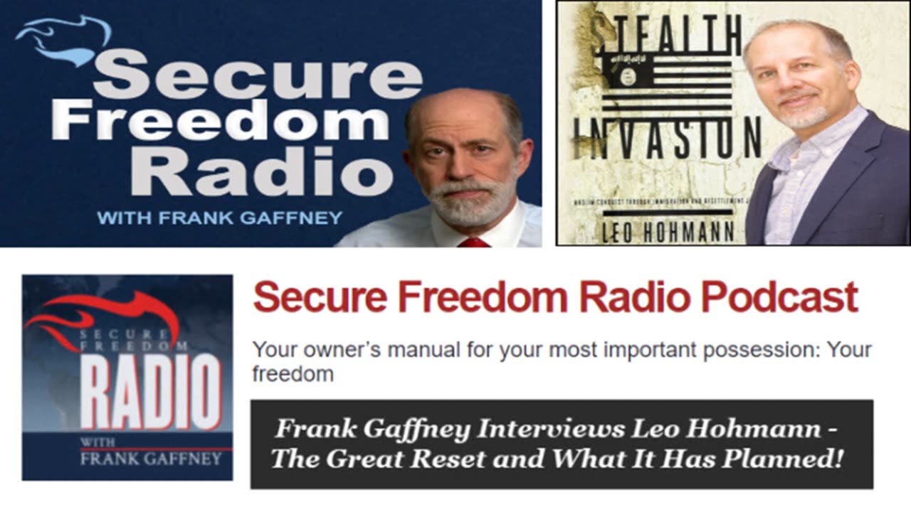 Secure Freedom Radio with Frank Gaffney: LEO HOHMANN