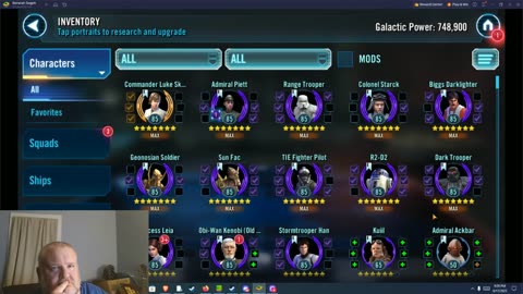 Star Wars Galaxy of Heroes F2P Day 144