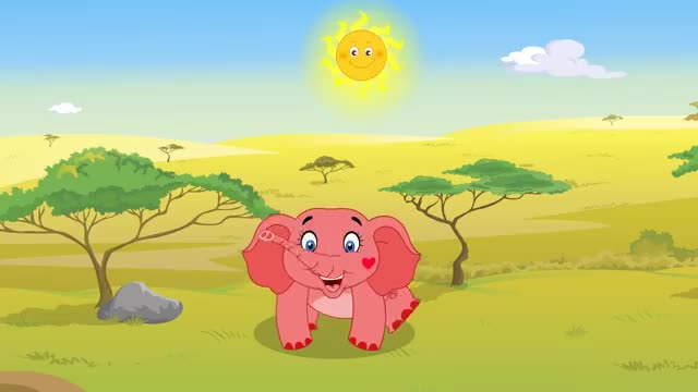 Elephants Have Wrinkles by Rock'n'Rainbow - Music for Kids by Howdytoons_Cut