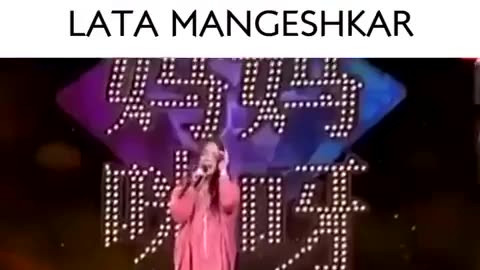 "Made in China lata mangeshkar"