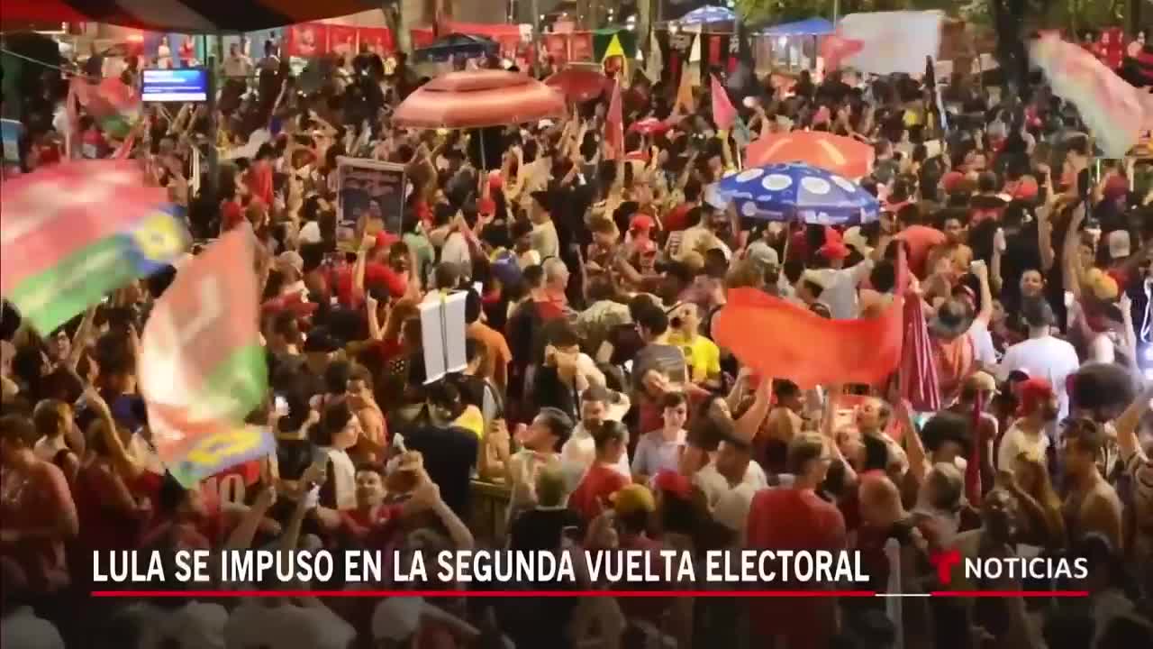 Lula da Silva vence en segunda ronda de elecciones en Brasil | Noticias Telemundo