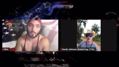 SG Sits Down w Derek Johnson and JustUltra on “Trump The Destroyer” Show