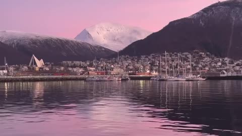 Tromso is just so beautiful during snowy winter days! ❄️🌨️🇳🇴