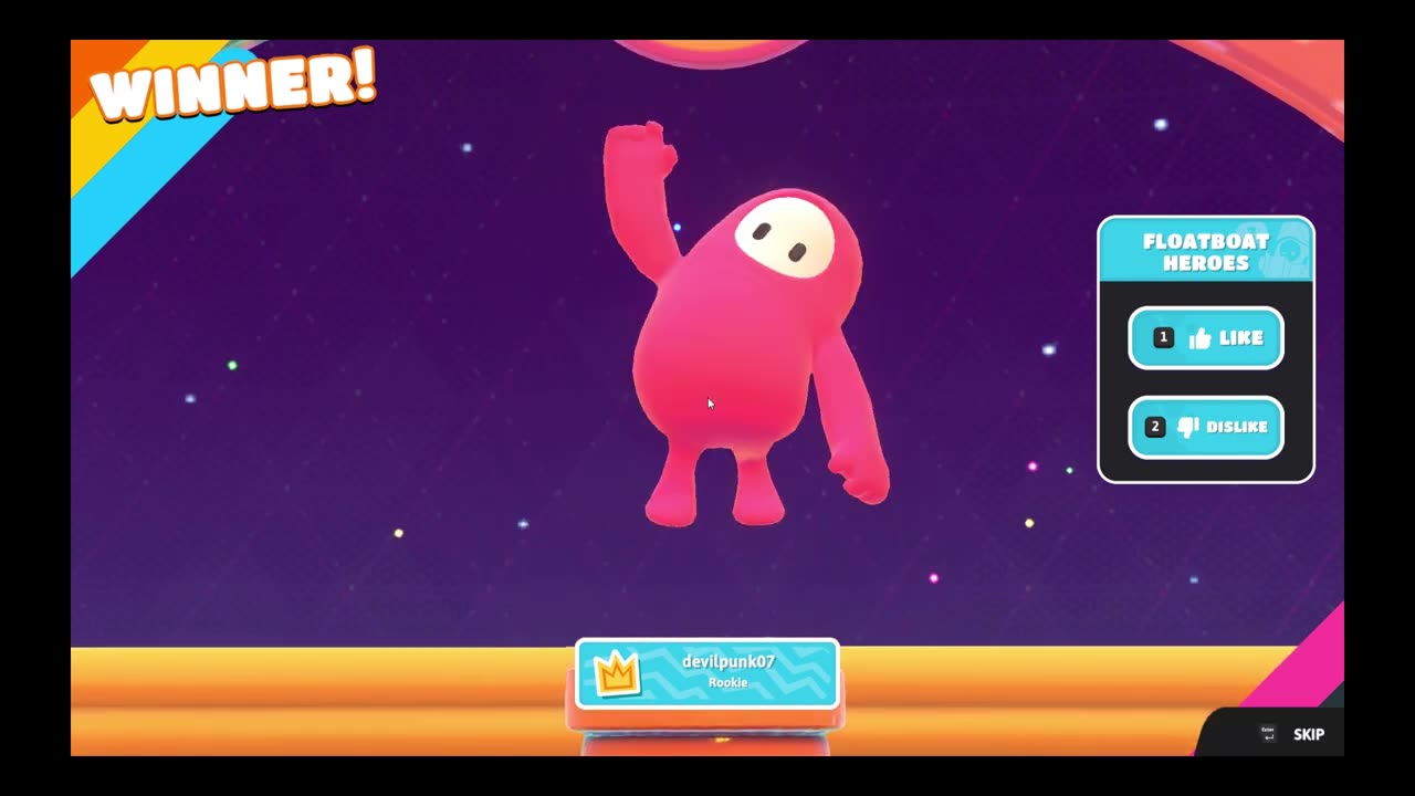 _Epic Victory Royale_ Last Bean Standing in Fall Guys!
