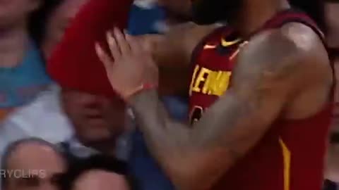 The disrespect from LeBron