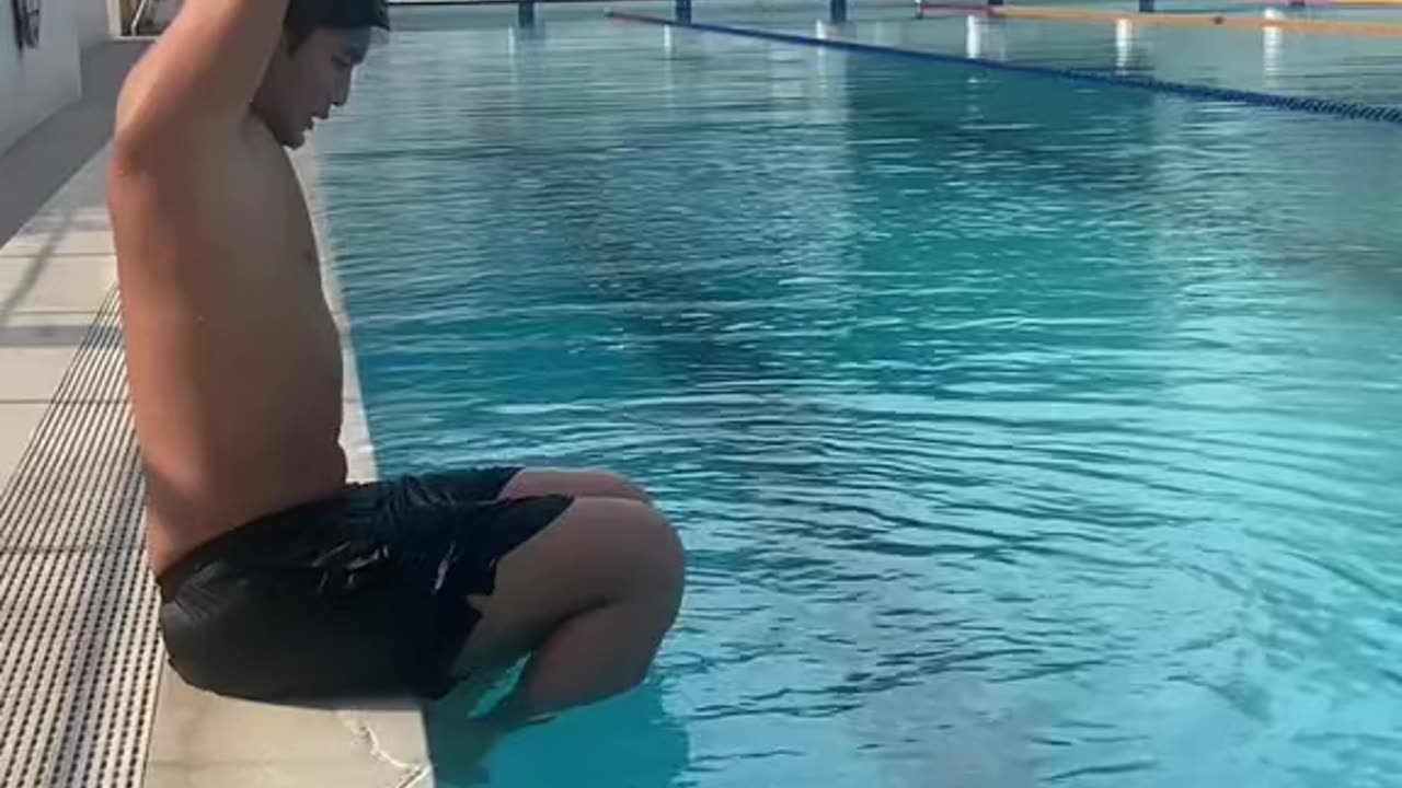 How to dive perfectly swimming!!