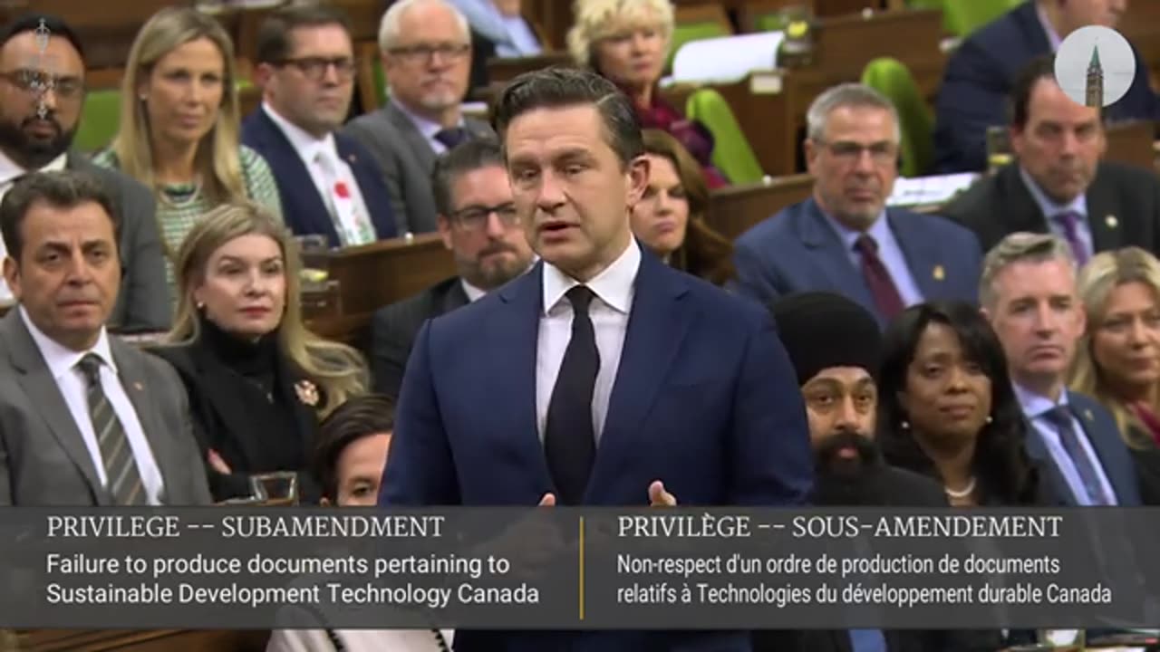 Pierre Poilievre Delivers PASSIONATE SPEECH Following The RESIGNATION Of Trudeau's Finance Minister