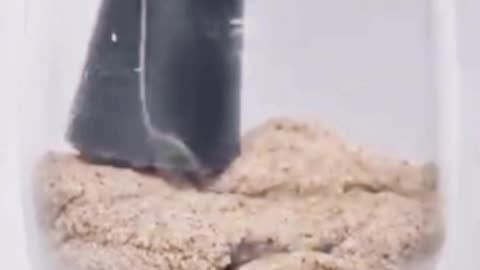 Sand in glass satisfying #3