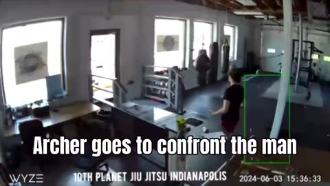 This guy was trying to steal the gym employee’s car